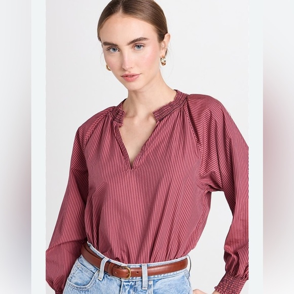 Nation LTD Estelle Peasant Blouse - Picture 1 of 8